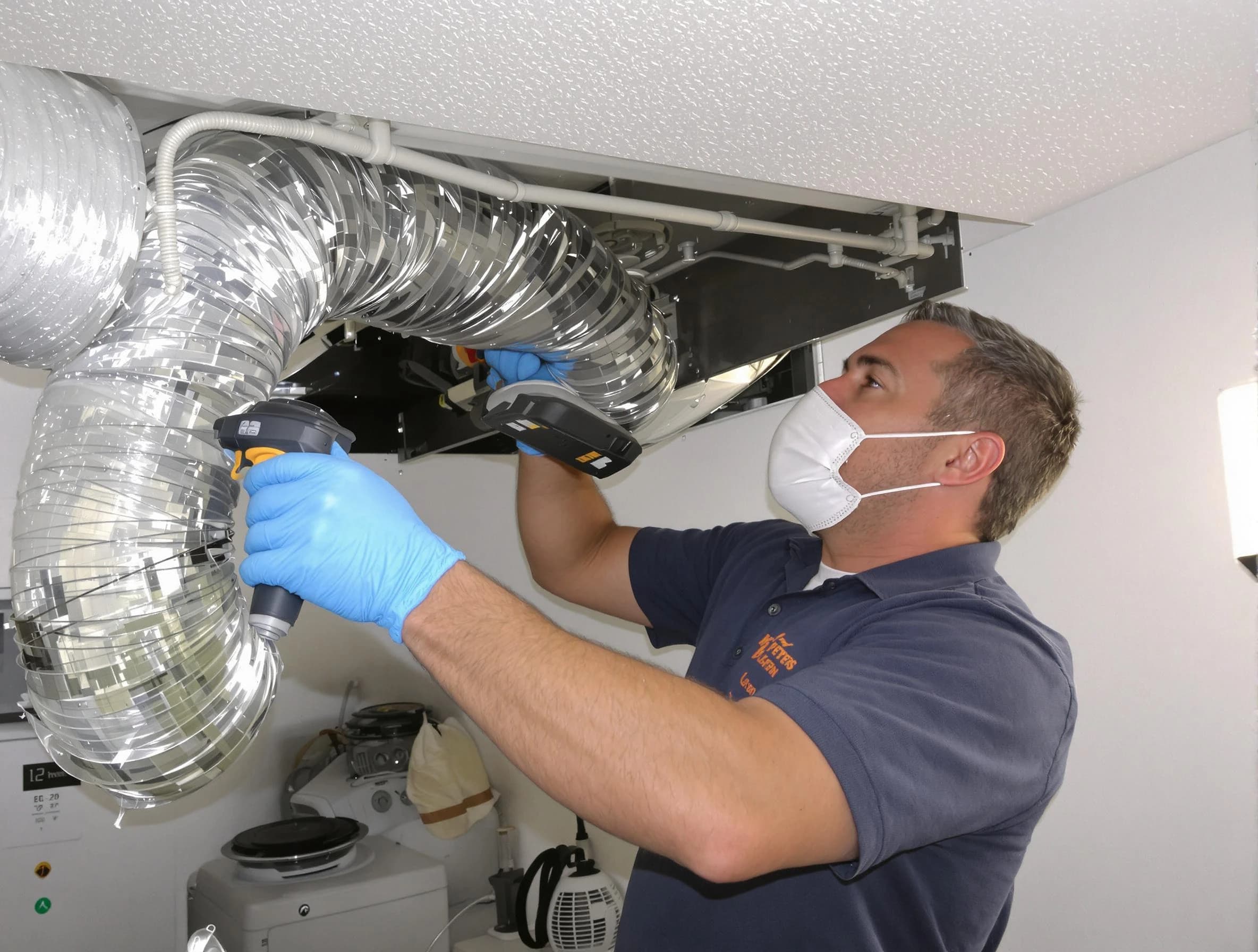 Laurel Dryer Vent Cleaning professional performing thorough residential dryer vent cleaning in Laurel