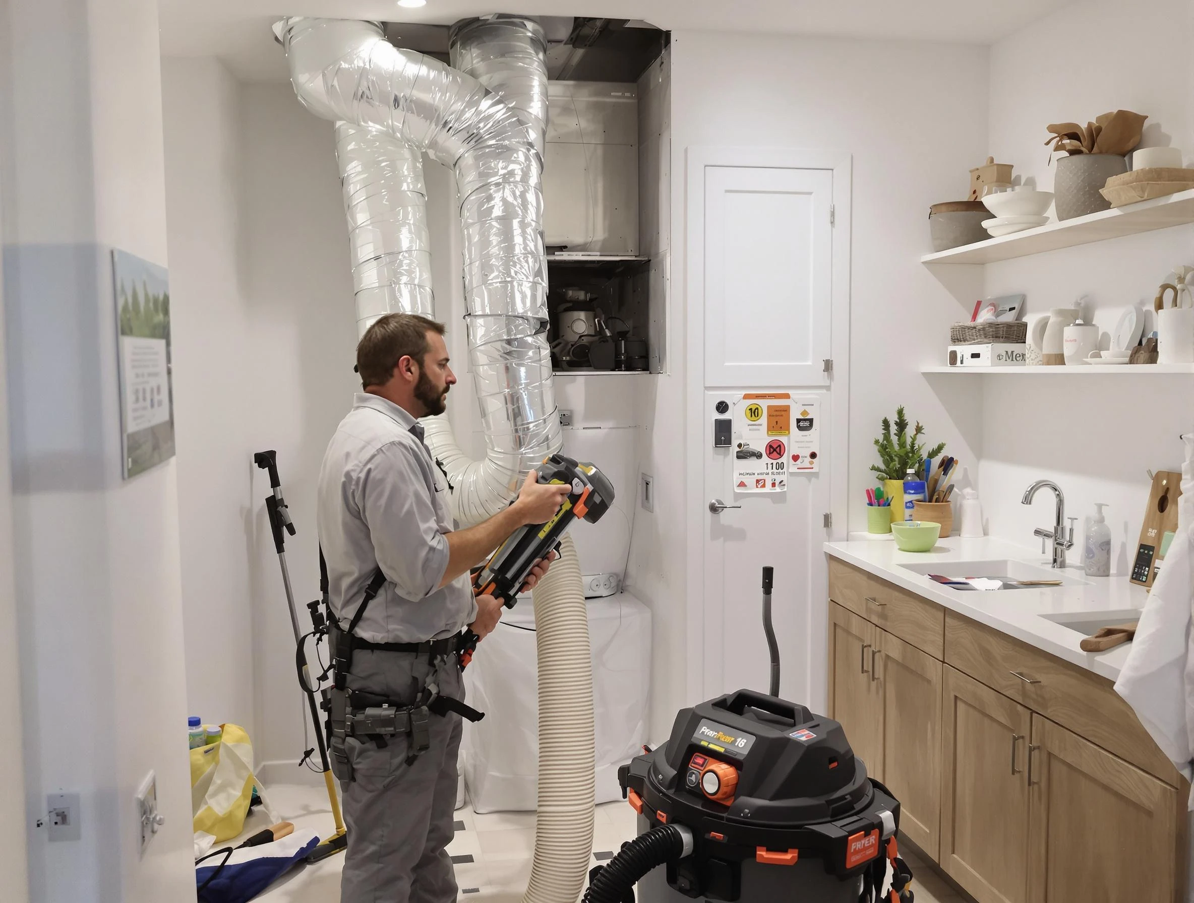 Clogged Dryer Vent Cleaning in Laurel