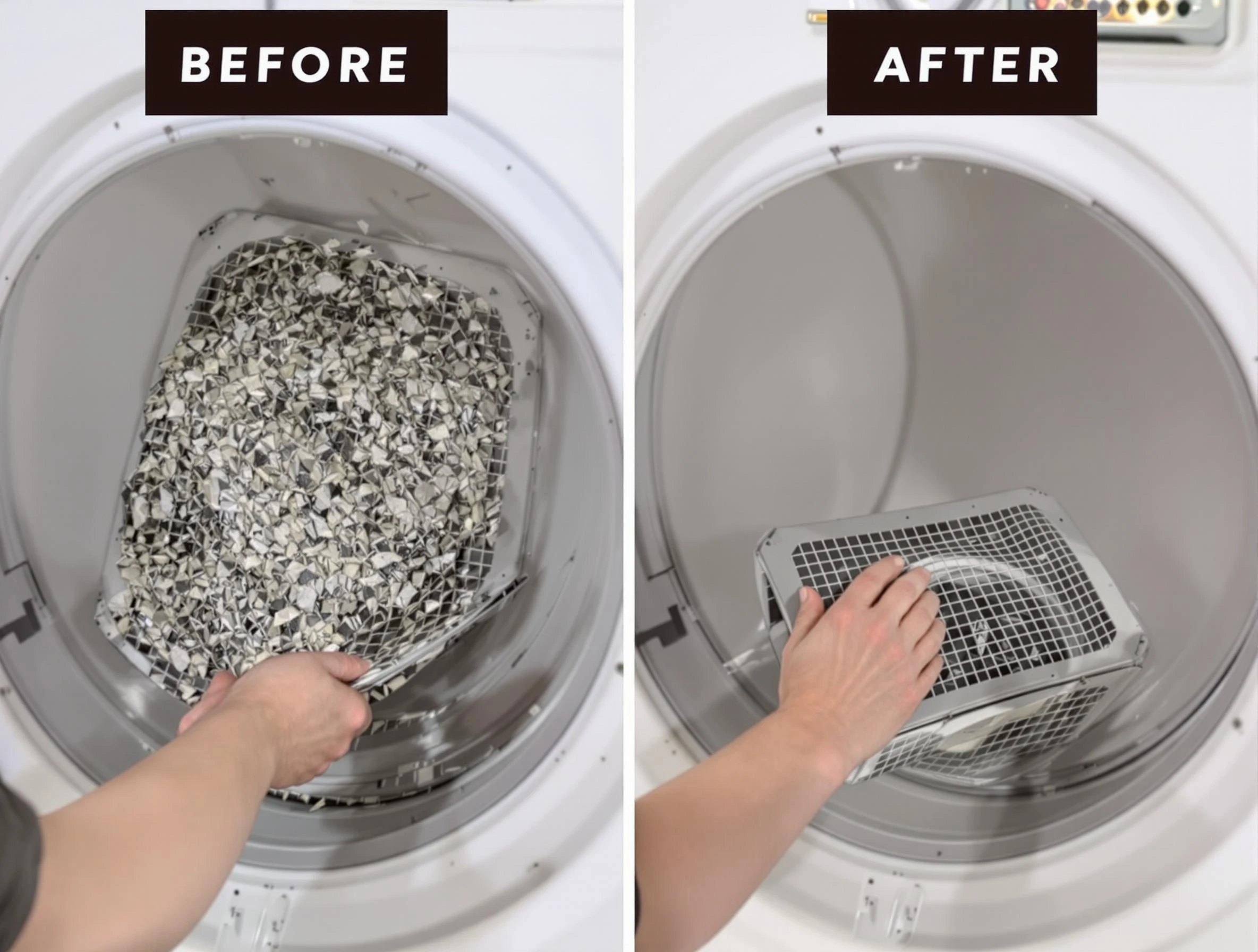 Professional lint trap cleaning by Laurel Dryer Vent Cleaning in Laurel