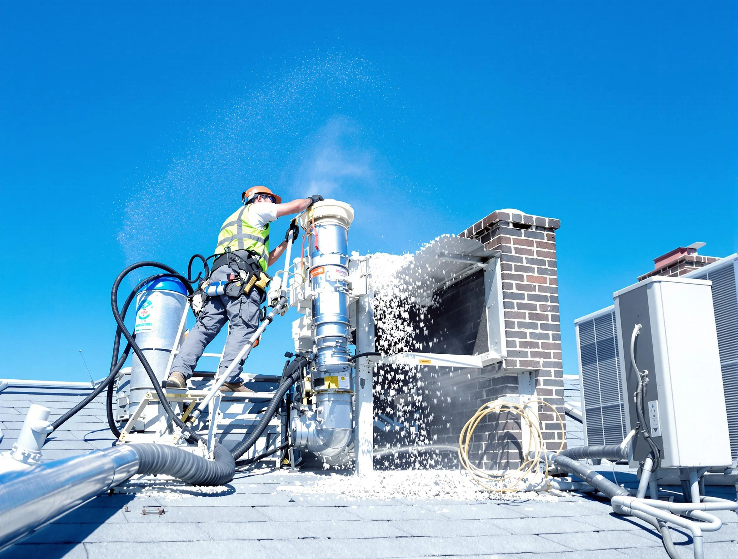 Expert roof dryer vent cleaning by Laurel Dryer Vent Cleaning in Laurel