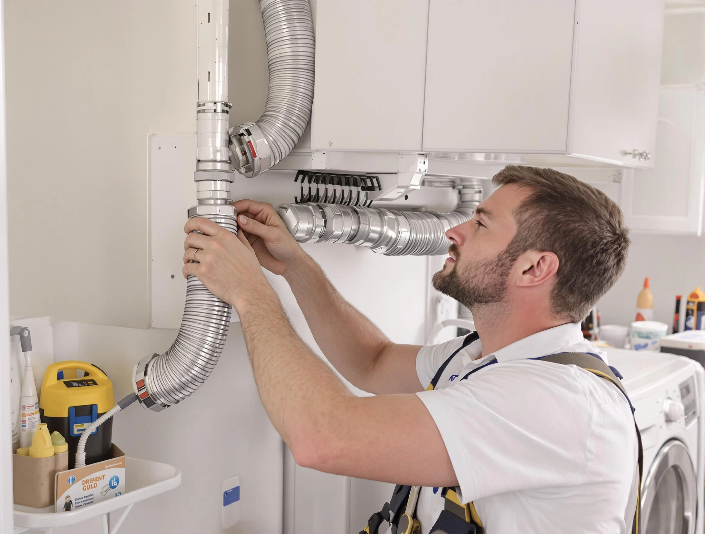 Professional dryer vent repair and installation by Laurel Dryer Vent Cleaning in Laurel